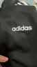 adidas休闲舒适三条纹立领夹克外套男装秋季阿迪达斯官方轻运动   黑色/白（推荐选大一码）   M 实拍图