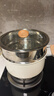 小熊（Bear）0涂层钛陶瓷汤锅+蒸笼 24cm奶锅炖锅蒸锅燃气灶通用JG042-P03 实拍图