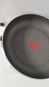 苏泊尔（SUPOR） 平底锅 不粘锅家用牛排煎锅火红点无油烟炒菜锅电磁炉燃气灶通用 2-5人适用 直径 28cm 实拍图