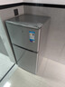 美的（Midea）112L两门小冰箱灰色双温小冰箱迷你家用宿舍租房灵活摆放节能低音深冷速冻 BCD-112CM 实拍图