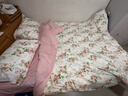 富安娜床上四件套纯棉100%全棉床单床品套件单双人被套汐颜203*229cm家居馆 实拍图