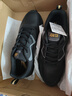 安踏男鞋革面防泼水跑步鞋男黑色轻便防滑休闲鞋运动鞋旅游鞋子男 实拍图