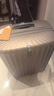 新秀丽（Samsonite）行李箱25英寸拉杆箱竖条纹大容量旅行箱托运密码箱拿铁咖GU9 实拍图