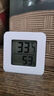 温度计室内家用精准婴儿房温湿度计壁挂室干湿计电子数显表高精度 【一只装】白色-迷你温湿度计 实拍图