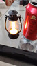 【露营灯】创意复古手提小夜灯网红迷你氛围小马灯桌面摆拍油灯 复古手提小夜灯【黑色1个】 实拍图