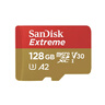 闪迪（SanDisk）128GB TF(MicroSD)内存卡 4K极速金卡A2 V30 U3行车记录仪 运动相机无人机 监控存储卡 读190MB/s 实拍图