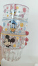 【迪士尼正版】米奇黛丝玻璃杯高颜值竖纹水杯防滑可爱卡通杯子 米奇米妮 2只 实拍图