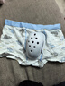 优诺康【医院同款】医用割包皮术后内裤包茎儿童手术后保护内裤环切成人 150码（50-65斤）男性外生殖器术后护理保护罩 非一次性内裤 实拍图