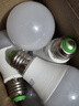 超亮led灯泡e27螺口家用白光暖光护眼照明3W5W7W9W12瓦球泡节能灯 超亮【24W】好灯好质量 白光【6支装】 实拍图