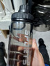 贝瑟斯水杯塑料杯运动水杯 夏季水杯健身便携杯子直饮杯黑色杯子750ml 实拍图