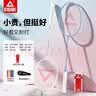 匹克羽毛球拍双拍初学合金复合进攻耐用学生对拍入门训练耐打羽拍 天蓝+羽白 羽毛球拍套装 实拍图