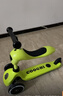 酷骑儿童滑板车V2二合一多功能童车重力转向静音1-5岁生日礼物经典绿 实拍图