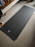 匹克瑜伽垫加厚加宽男女健身训练运动减震静隔音防滑垫儿童舞蹈垫灰色 实拍图