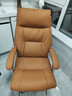 顾全电脑椅人体工学椅办公室办公椅可躺久坐舒适老板椅家用椅子C570棕 实拍图