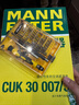 曼牌滤清器（MANNFILTER）空调滤芯空调滤清器CUK30007/3宝马225320325330425430X3X4Z4M2M3 实拍图