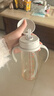 贝亲（Pigeon）自然成长翻盖直饮吸管 大童奶瓶330ml 经典款 18月+  AA278 实拍图