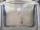 爱华仕行李箱旅行箱20英寸登机箱女大容量拉杆箱男出差密码箱皮箱星光银 实拍图