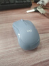 罗技（Logitech）M221 轻音鼠标 无线鼠标 办公鼠标 对称鼠标 带无线微型接收器 雾霭蓝 实拍图