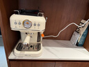 小熊（Bear）小白咖咖啡机 家用小型半自动意式 咖啡胶囊可用冷热双萃20Bar泵压可视压力计可调式奶泡 E12S7 实拍图