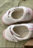 牧童幼儿园鞋春秋款室内鞋男童防撞学步鞋女宝宝小白鞋 白桃粉1 29 实拍图