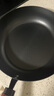 阎铁匠章丘平底锅煎锅无涂层家用铁锅烤肉煎锅牛排锅煎蛋锅老式熟铁24cm 实拍图
