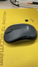 罗技（Logitech）M220 轻音鼠标 无线鼠标 办公鼠标 对称鼠标 带无线微型接收器 灰黑色 实拍图