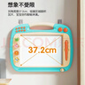 欣格超大号儿童磁性画板玩具加大加宽3-6岁男孩女孩DIY绘画涂鸦板婴儿可擦写可珠算写字板宝宝生日礼物 绿色 实拍图