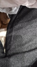 香影灰色毛呢西装裤女2025冬装新款含羊毛宽松通勤职场高腰直筒裤 中灰 M 160/64A/95-110斤 实拍图