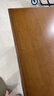 木马人烤火桌家用新款折叠长方形烤火架简易冬季炕桌取暖茶几饭桌餐桌子 【特价无赠品】120胡桃色（加厚纯竹 可折叠） 实拍图