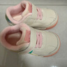 泰兰尼斯秋冬新款学步鞋童鞋女童软底机能鞋男童包头宝宝鞋网面透气面包鞋 白/粉 冬款-加绒（拍大一码） 23 内长15cm 脚长14.0cm 实拍图