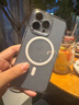 倍思 适用苹果13pro手机壳磁吸 iPhone13pro保护套 magsafe磁吸充电壳超薄防摔手机壳男女款 透明 实拍图