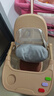 凤凰（Phoenix）遛娃神器凤凰轻便婴儿车双向高景观婴儿推车可坐可半躺凤凰遛娃车 香槟金丨双向+杯架+音乐餐盘 实拍图