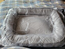 【京东快递】猫窝狗窝保暖中大型狗垫子四季狗狗窝垫大型狗窝沙发 浅灰色 L- 60*48cm 适合15斤内宠物 实拍图