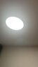 惠普护眼led卧室吸顶灯超薄超亮儿童房书房灯中山灯具晨之光包安装 实拍图