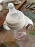 爱得利（evorie）婴儿奶瓶 宽口径双手柄带重力球Tritan奶瓶240ml 灰(6个月+) 实拍图