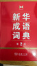 新华成语词典（第2版） 大字成语故事教材教辅小学1-6年级语文课外阅读作文新华字典现代汉语词典牛津高阶古汉语常用字古代汉语英语学习常备工具书 实拍图