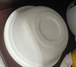 SHUANG YU一次性碗加厚塑料碗八方来财玉米淀粉碗350ml*20只汤饭碗 晒单实拍图