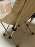 WhitePeak户外午休床折叠椅加高月亮椅露营便携板凳钓鱼沙滩躺椅野餐桌椅 实拍图
