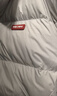 鸭鸭（YAYA）时空道宇羽绒服女短款立领秋冬季新款面包服厚款小个子情侣男外套 浅灰色(男女同款) S 【建议90-110斤】 实拍图