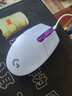 罗技（G）G102 有线游戏鼠标 淡紫色 RGB灯效 轻量化设计 吃鸡鼠标 赛博朋克 200-8000DPI 实拍图