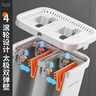 佳帮手平板拖把40cm2布家用一拖净免手洗2025带桶一套洗拖地神器体墩布 实拍图