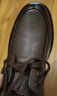 骆驼牌 皮鞋男士商务休闲爸爸牛皮鞋软底舒适通勤 P15A211018棕色42 实拍图