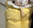巴拉巴拉童装儿童羽绒服宝宝冬季婴儿轻薄外套男童女童上衣反季萌 黄色蜜蜂 90 （充绒量37g） 实拍图
