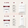 无印良品一次性床上四件套床单被罩枕套加厚床品旅行必备便携酒店床上用品 实拍图