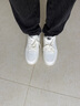 鸿星尔克板鞋春季新款男鞋经典小白鞋休闲鞋厚底增高滑板鞋百搭运动鞋子男 微晶白 41 实拍图