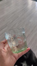 炊大皇冰川纹玻璃杯时尚潮流ins风果汁杯酒杯水杯300ML两只装渐变蓝 实拍图