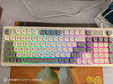 狼途（Langtu）L98奶油骑士98键 有线静音键盘 Gasket结构 RGB灯效 人体工学 实拍图