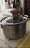 美厨（MAXCOOK）奶锅 304不锈钢奶锅汤锅16cm 泡面煮奶辅食锅 加厚复合底 LN116 实拍图
