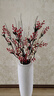 MZXM假花仿真花摆设客厅红浆.果落地式插花干花花束欧式装饰花艺摆件 A款-【红浆果大银柳】不含瓶 实拍图