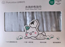 全棉时代 婴儿浴巾 6层水洗纱布浴巾 纯棉大毛巾被盖礼盒装 蓝色115*115cm 实拍图